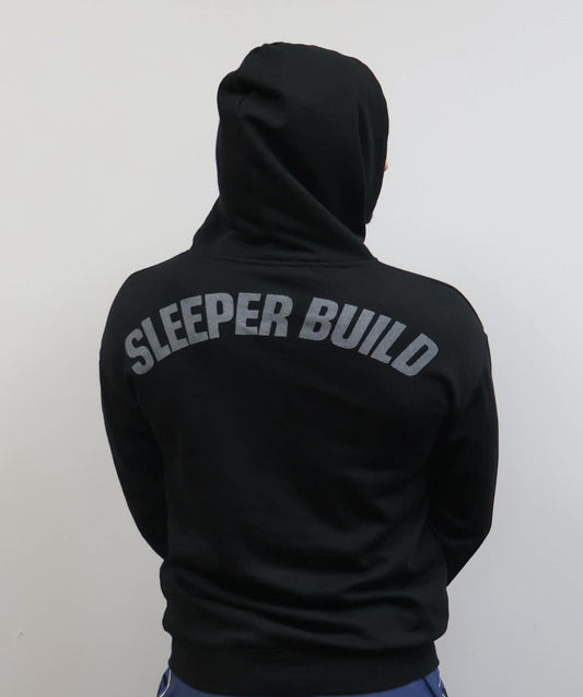 Sleeper Build – Oversized Hoodie (Black)