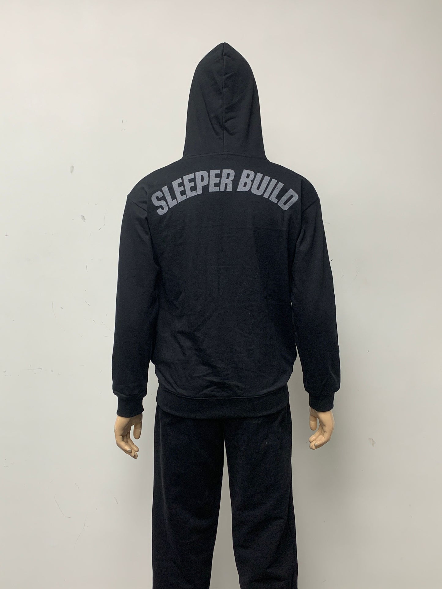 Sleeper Build – Oversized Hoodie (Black)