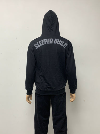 Sleeper Build – Oversized Hoodie (Black)