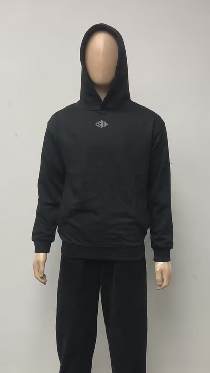 Sleeper Build – Oversized Hoodie (Black)